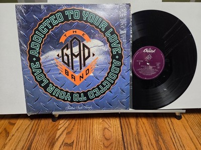SOUL/R&B/FUNK/ THE GAP BAND NEARLY MINT LP 1989 '' ADDICTED TO YOUR LOVE'' 12 INCH