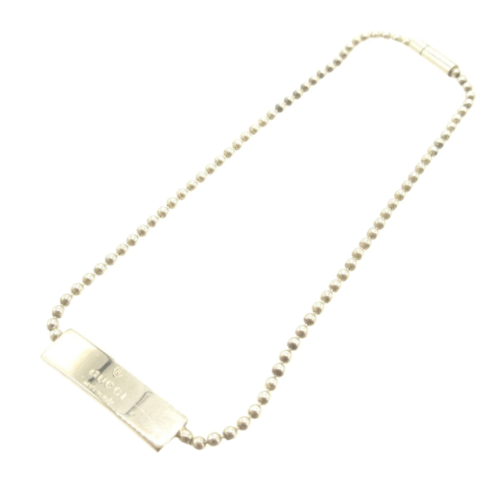 Bracelet Gucci argent bijou authentique