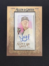 2020 Topps Allen & Ginter Jordan Yamamoto Mini Baseball Auto #MA-JY Marlins