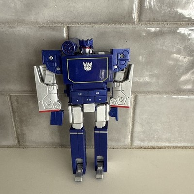 TRANSFORMERS MUSIC LABEL SOUNDWAVE SPARK BLUE MP3 PLAYER TAKARA