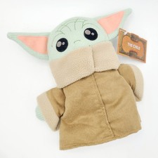 Disney Park The Child Baby Yoda Star Wars Galaxy's Edge Plush Knit Doll 9" Grogu