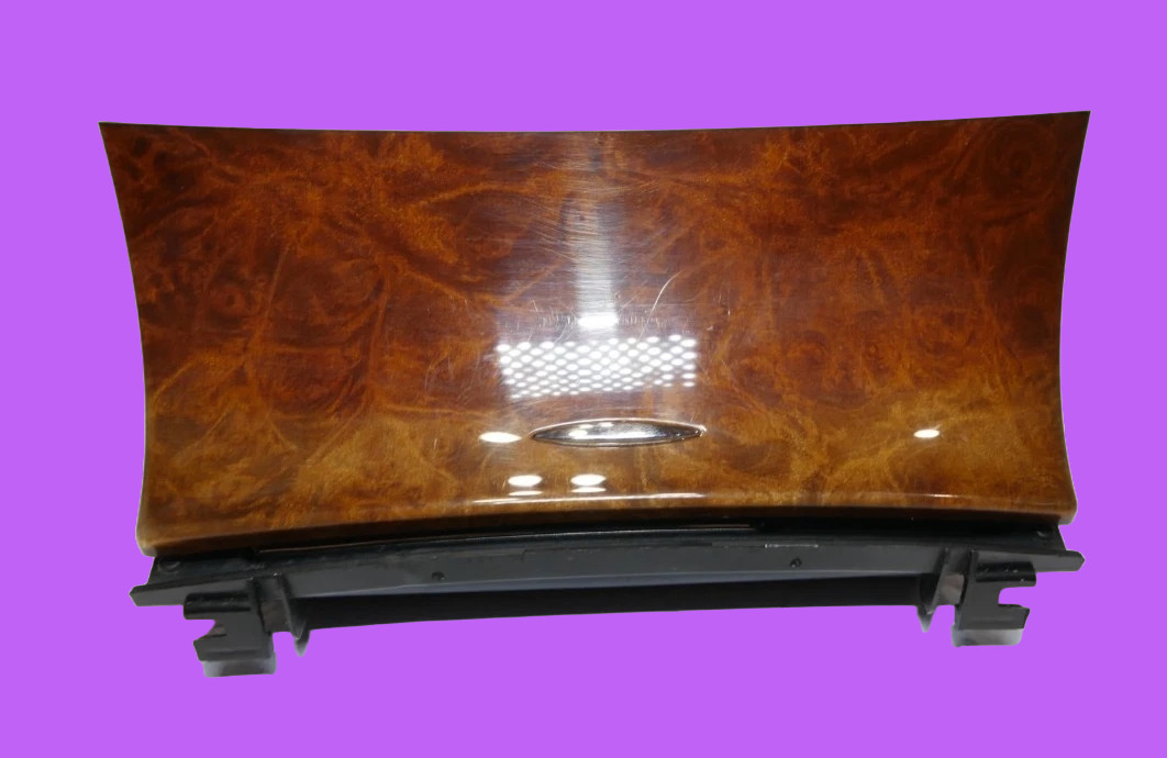 🟩03-11 Mercedes W211 E350 CLS550 Center Pocket Ashtray Ash Tray Wood OEM Tested