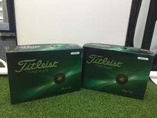 2 Dozen Titleist AVX Golf Balls - White
