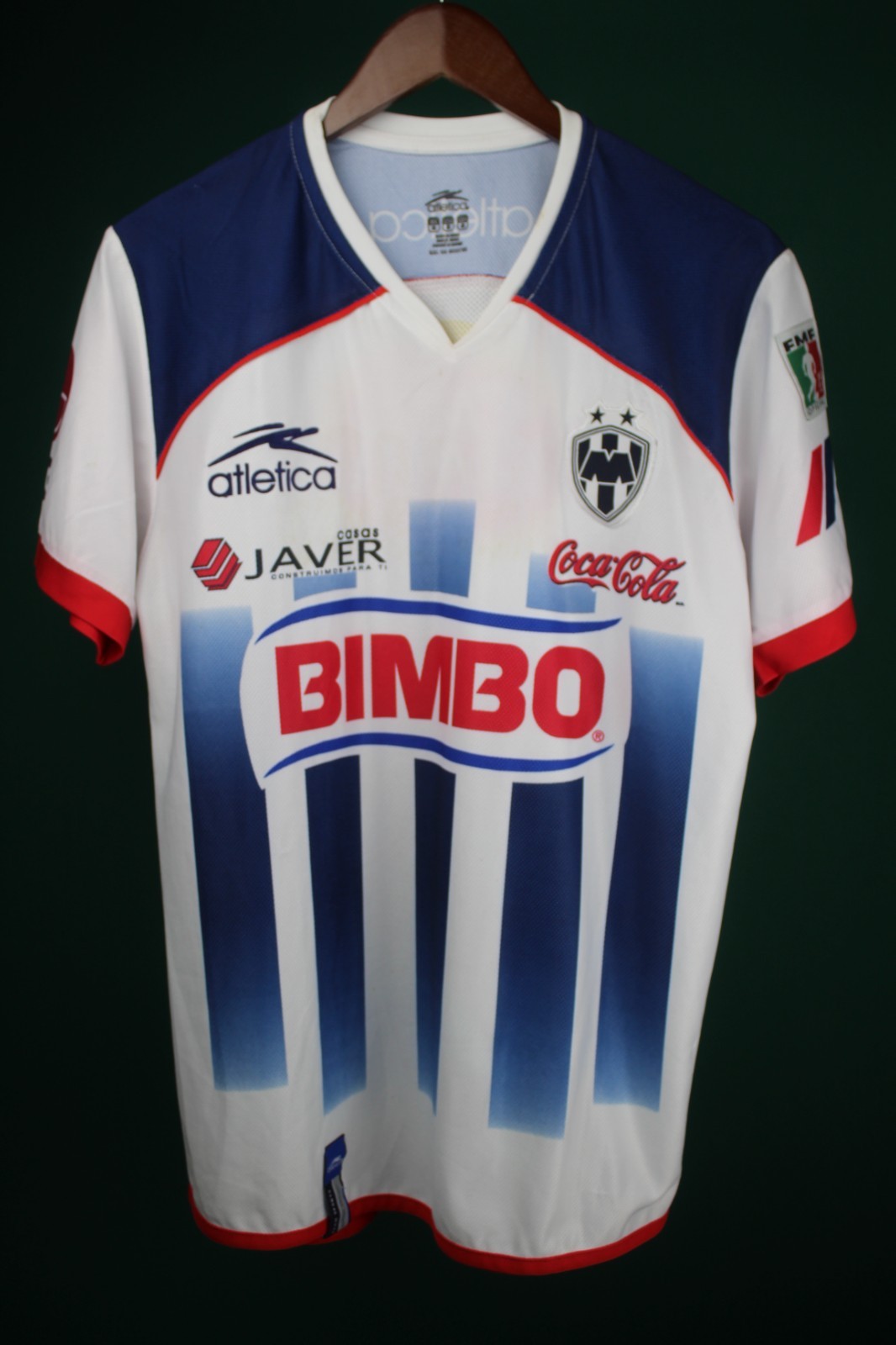 Monterrey Fc 2006-2007 Jersey Medium #23 BALOY Match Worn