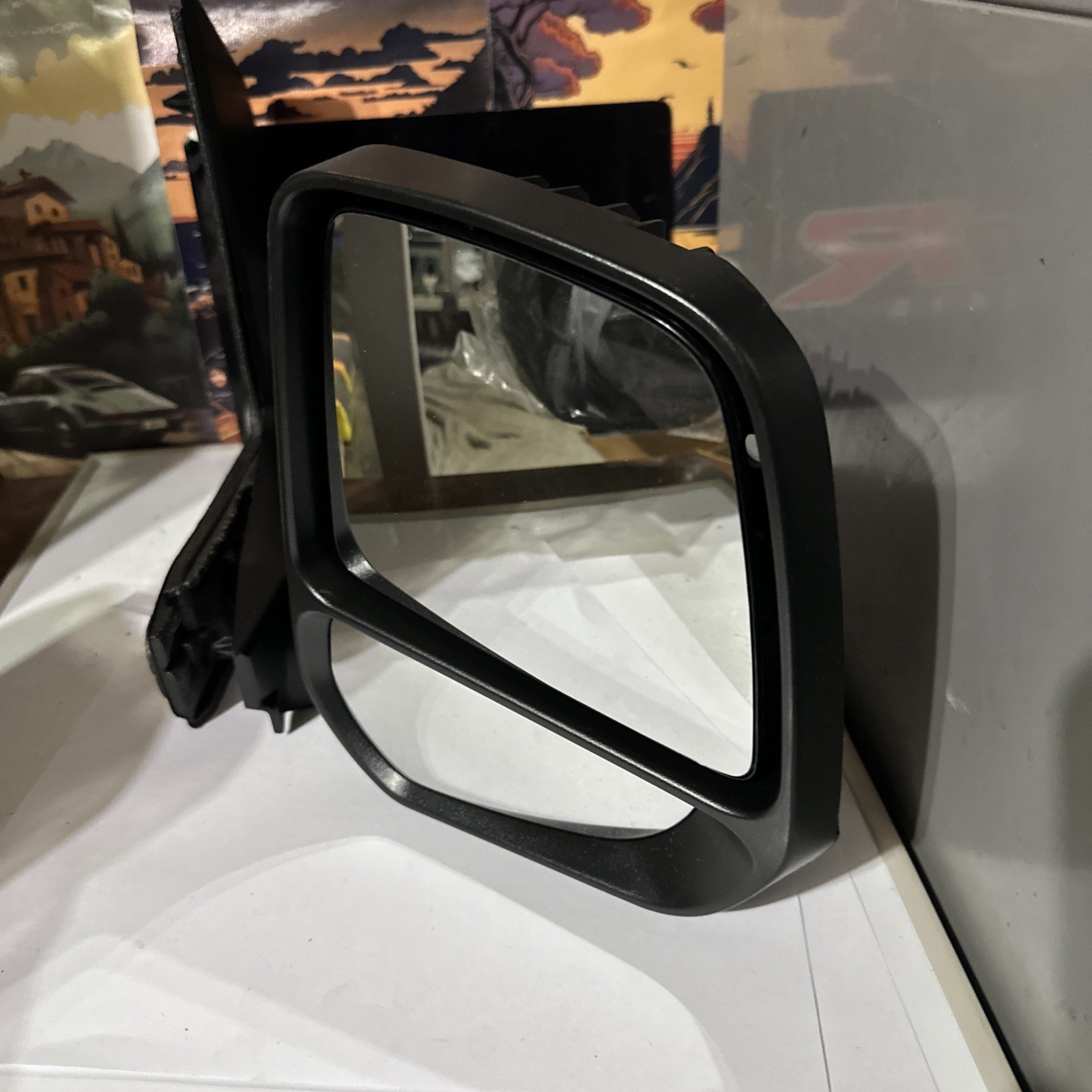 FORD TRANSIT CONNECT Mk2 2013-2023 Right Manual Door Mirror Black 20316006