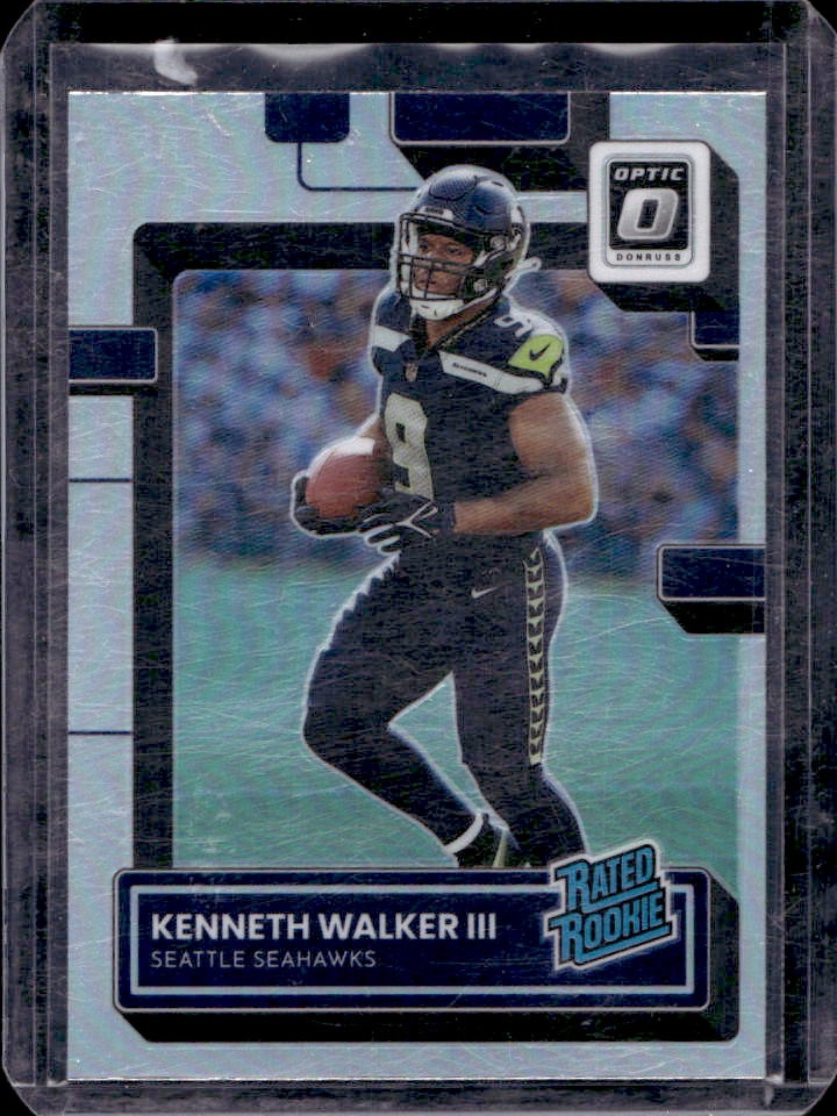 2022 Donruss Optic Kenneth Walker III Holo Rated Rookie #218 Seahawks