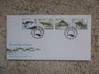1983 RIVER FISH UNADDRESSED GPO FIRST DAY COVER, BRITISH WATERWAYS BOARD H/S