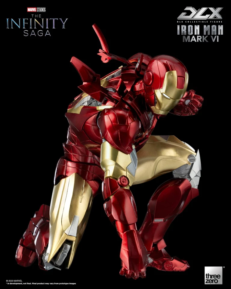 Marvel Infinity Saga: Iron Man Mark 6 DLX Action Figure - Image 4 of 4