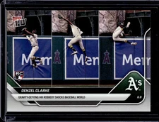 2025 Topps Now #283 Denzel Clarke Base Card (Quantity) RC Rookie