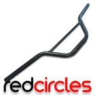 STOCK BLACK 22mm PIT BIKE HANDLE BARS fits 50cc 110cc 125cc 140cc HANDLEBARS