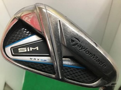TaylorMade SIM MAX Iron Set 6-9,Pw 5pc Flex S TENSEI BLUE TM60