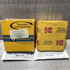 NEW NOS Vintage Kodak Ektachrome 160 Color Movie Film Type G Expired 11/1977