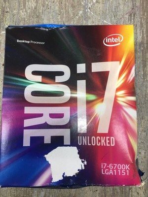 Intel Core i7-6700K / SR2L0 4.00GHz CPU Processor  sealed new