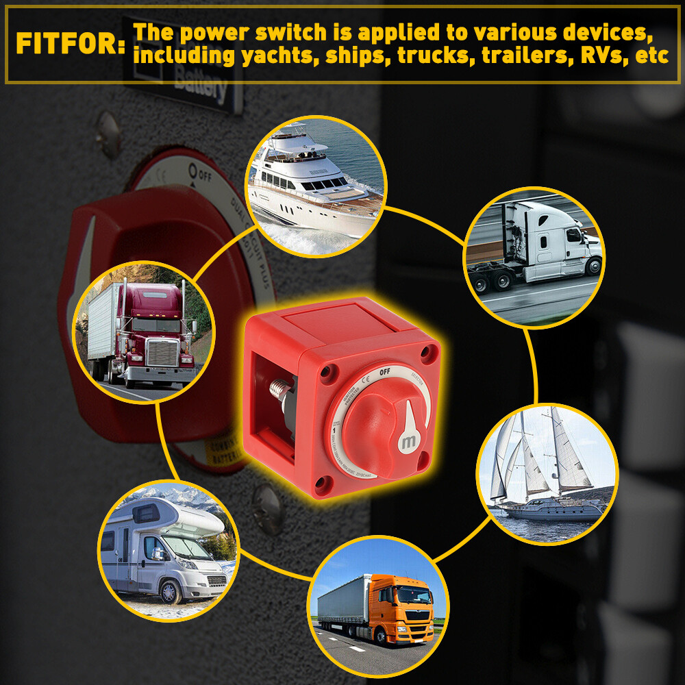 Blue Sea 6007 MSeries Mini Dual Battery Switch Selector 4 Position