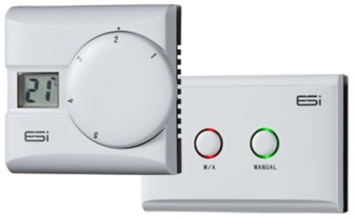 ESI WIRELESS CENTRAL HEATING ELECTRONIC ROOM THERMOSTAT DIGITAL RF STAT |  eBay
