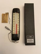 Vtg Airguide Indoor Outdoor Thermometer Model 407  