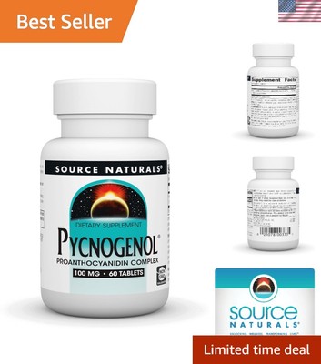 Pycnogenol 100 mg Proanthocyanidin Complex - 60 Tablets