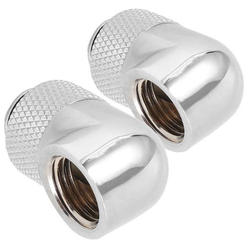 2 Pcs Computer Wassergekühlt Ellbogen Armaturen Für Wasserkühlung Adapter - Afbeelding 4 van 12