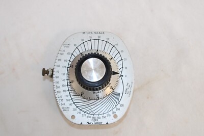 RARE Vintage PIPER Aircraft Miles Scale NavTimer Model No. 240 Gormaco