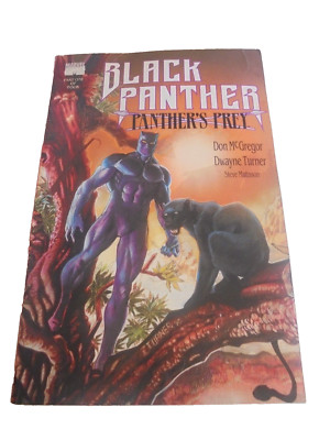 Marvel Comics Black Panther Panther's Prey Part # 1 Comic Book VG 1991