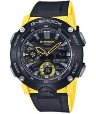 Casio G-Shock GA-2000-1A9JF Carbon Core Guard Men's Watch Yellow New Free Ship