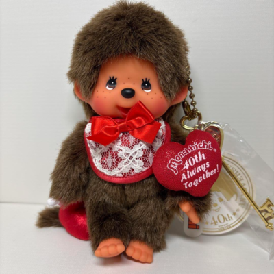 Sekiguchi Monchhichi 40th Anniversary Plush 2014 Release H7.48