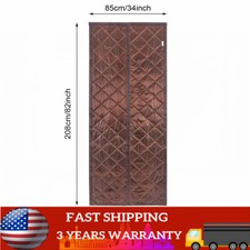 Magnetic Thermal Insulated Door Curtain Insulated Door Curtain Waterproof PVC