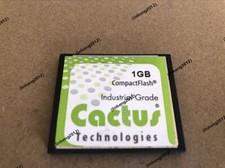 100 Tested - Cactus Industrial Grade 1GB Memory Card CF card