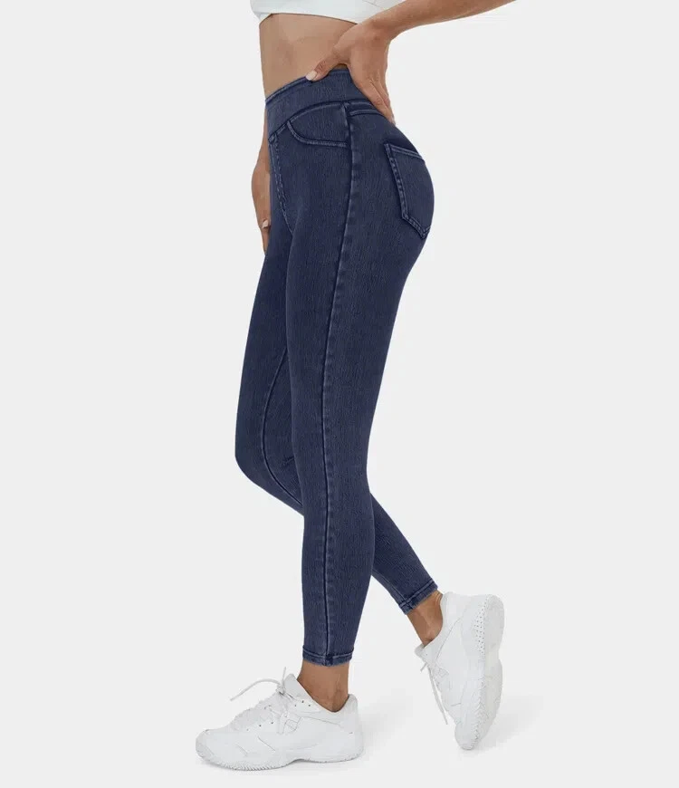 High waisted casual best sale leggings
