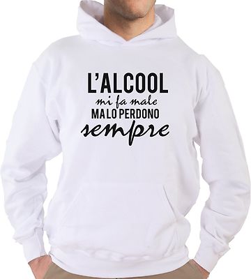 KJ1710 Alcohol Hurts Me But I Always Forgive It Hoodie