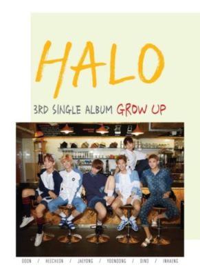 HALO [GROW UP] 3rd Single Album CD+48p Foto Buch K-POP SEALED