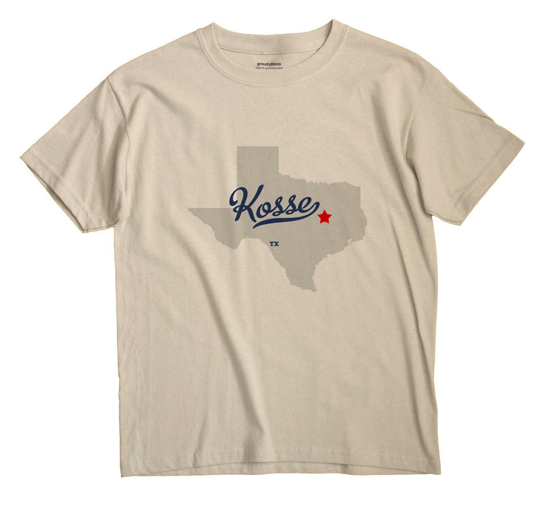 Kosse Texas TX Tex TShirt MAP eBay