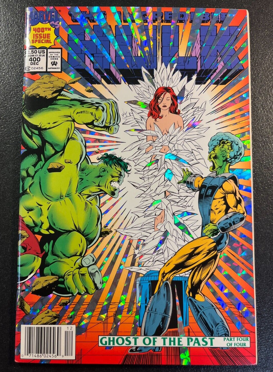 Incredible Hulk 400 VARIANT Newstand FOIL Prism Cover V 1 KEY Orirgin Sam Sterns