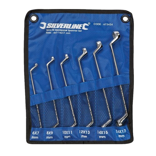 Silverline 220mm Self-Locking Pliers With Curved Jaws - Nickel Plated Steel