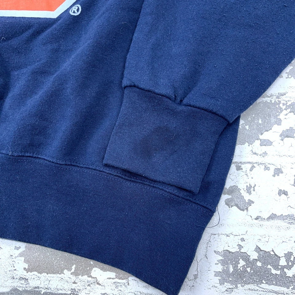 Vintage Syracuse Orange Sweatshirt Men Medium Crew Neck Sweater Big Logo Y2K * - Image 2 of 4