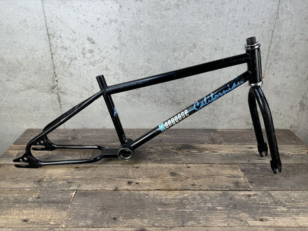 1986 Mongoose Californian Bmx Frame And Fork 20” Bmx Old 1986 Mongoose Californian Bmx Frame And Fork 20” Bmx Old