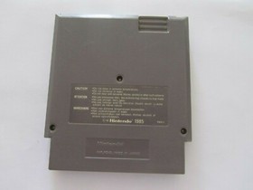 2x Nintendo NES : Les SCHTROUMPFS + Blowout  PAL B FRA Video Games