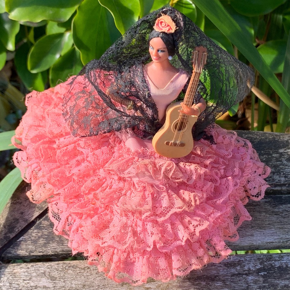 7” vintage kitsch Spanish MARIN CHICLANA Flamenco Dancer figurine, in