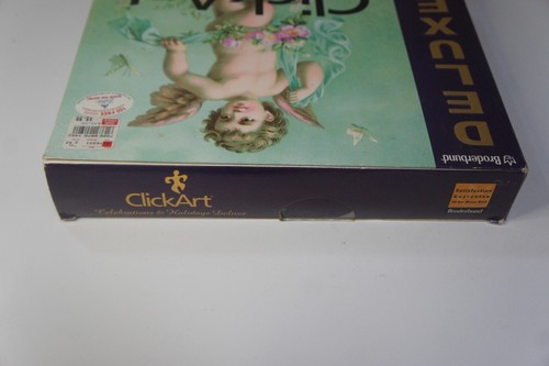 PC Big Box Broderbund Deluxe PrintShop Essentials ClickArt Celebrations Holidays - Picture 10 of 11