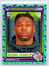 2024 Score-A-Treat - Jaheim Bell - BATS - New England Patriots - RC - #20