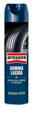 Arexons Lucida Pulisci Gomme da 400ml con schiuma attiva GOMMA LUCIDA detergente
