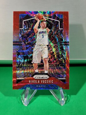 2019-20 Prizm RUBY WAVE Prizms #247 Nikola Vucevic Orlando Magic S5920K