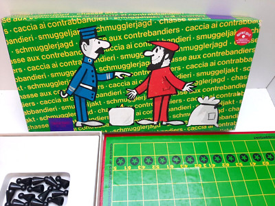 Komplett + rar: Schmugglerjagd Spear Spiele Nr. 22030 Vintage Gesellschaftsspiel