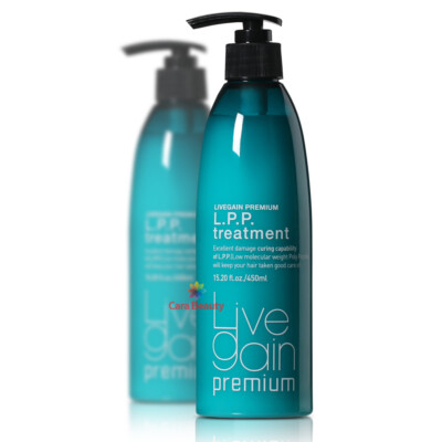 LIVEGAIN PREMIUM L.P.P. Leave-in Treatment 450ml, Damage Care, Keep Healthy hair