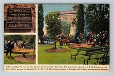 Quercia da sughero piantata Columbia South Carolina Governatore Johnston Campidoglio Grounds