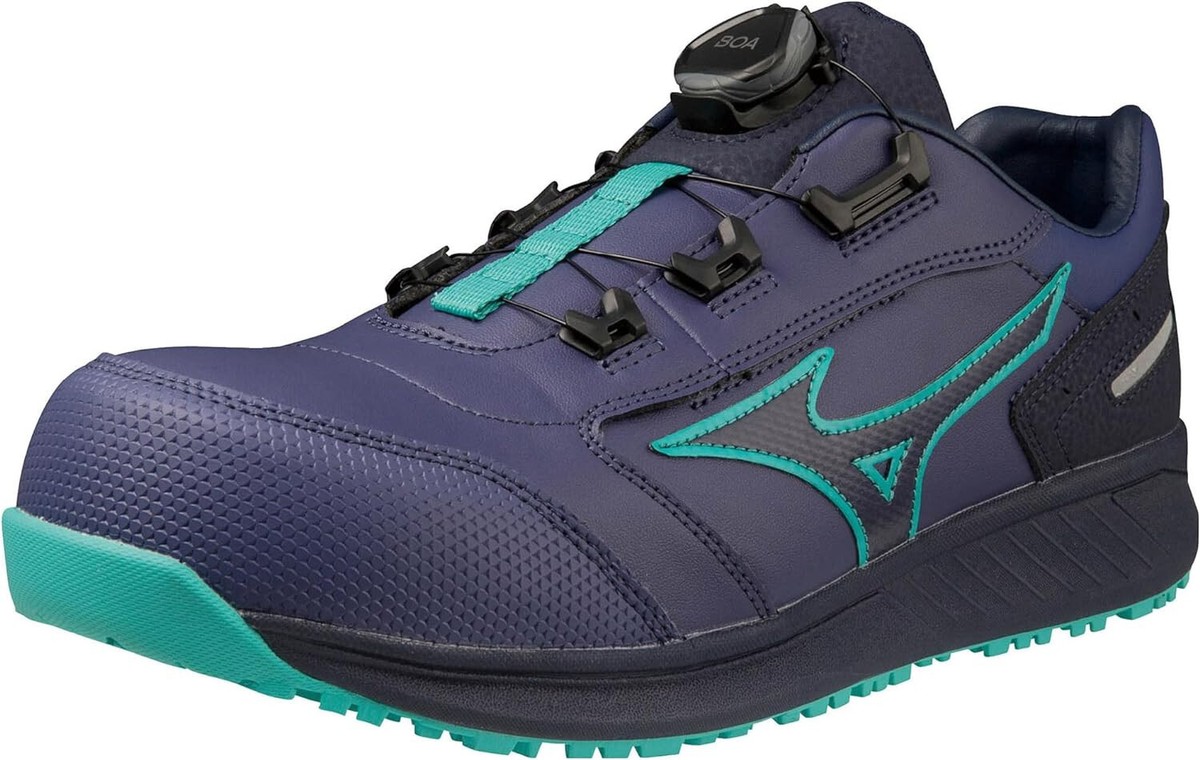 MIZUNO WORKING Safety Shoes ALMIGHTY SU51L BOA F1GA2317 Blue US8