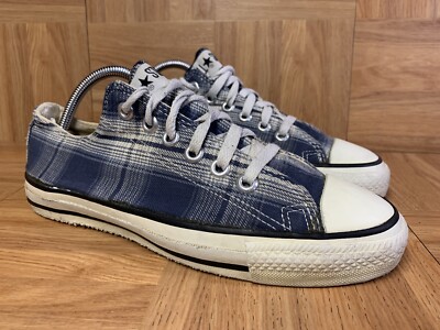 converse plaid shoes