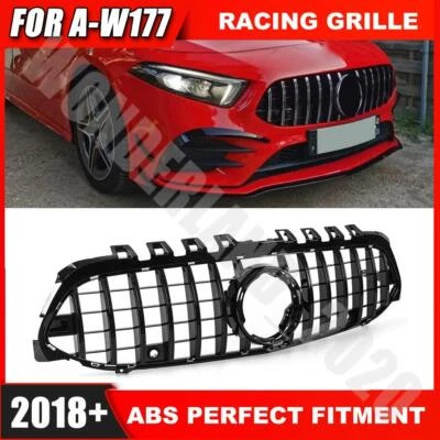 GT Panamericana Front Bumper Grille Grill For Mercedes Benz A CLASS W177 A35 18+