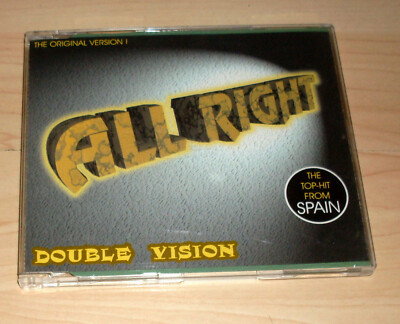 CD Maxi-Single - Double Vision - All Right