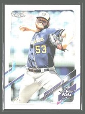 2021 Topps Chrome Update #ASG-31 Brandon Woodruff All-Star Game Refractor